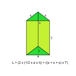 Rumus Luas Permukaan Prisma Segitiga Dan Contoh Soalnya