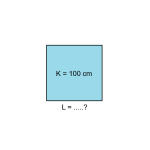 Rumus Luas Persegi Jika Diketahui Kelilingnya